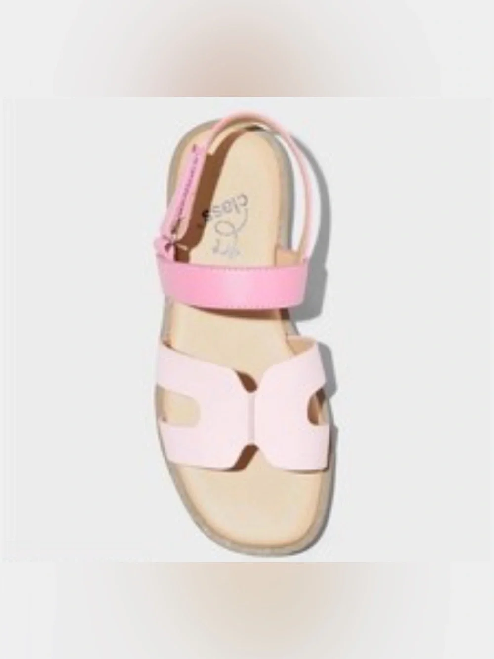 Art Class Sandals Girls Pink Ankle Strap Size 4 New with Tag